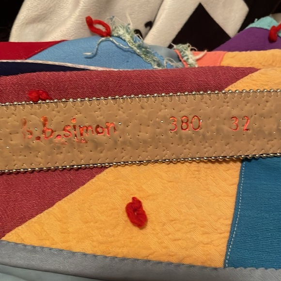 B.B. Simon Trojan Purple belt - Picture 4 of 4